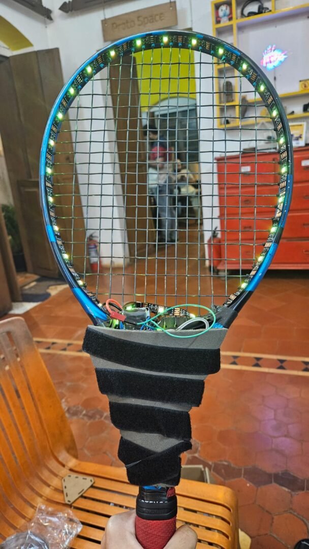 Making of a Smart Tennis Racket at Maker’s Asylum